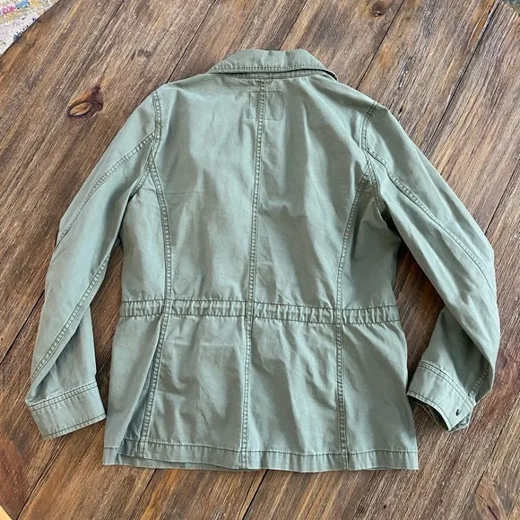 Madewell Passage Jacket in Desert Olive - Picture 4 of 16